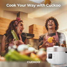 CUCKOO CRP-ST1009FW 10-Cup (Uncooked) / 20-Cup (Cooked) Twin Pressure Rice Cooker & Warmer with Nonstick Inner Pot, 16 Menu Options, 3 Voice Guide, Auto Clean (White)