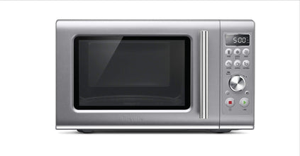 Breville Countertop Compact Wave Soft-Close Microwave Oven with Pure Countertop Electric Kettle