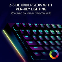 Razer BlackWidow V4 Pro 75% Wireless Gaming Keyboard: OLED Display - True 4K Hz Wireless - Bluetooth - Hot Swappable - Orange Tactile Switches - Command Dial Snap Tap - Chroma RGB - Wrist Rest