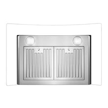 COSMO COS-668AS750 30 in. Vista Collection 380 CFM Ducted Wall Mount Range Hood, Touch Controls, LED Lights, Stainless Steel