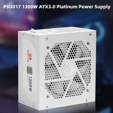 Redragon PSU018 80+ Platinum 1300 Watt ATX 3.0 & PCIe 5.0 Fully Modular Gaming Power Supply, 80 Plus Certified, 100% Japanese Capacitors & Low Noise Smart-ECO Fan, Fully Modular w/12VHPWR Cable