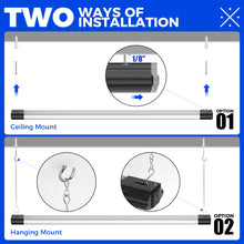 Barrina BS84 LED Shop Lights for Workshop 4FT, 84W, 10000LM, 5000K Utility Shop Lights, Pull Chain ON/Off, Hanging or Flush Mount, ETL, 10 Packs