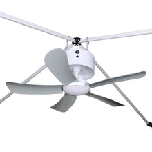 Canopy Breeze Canopy Fan Portable, Rechargeable Ceiling Fan for Canopies, Gazebos, Pergolas + more! 6-Hour Run Time, 31” Diameter Blades, Easy Install w/out Tools, Remote Control, Travel Case included