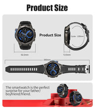 GPS Smart Watch for Men(Answer/Make Call),6 Satellite Positioning/Compass,50M Waterproof,600mAh Extra-large battery,1.43