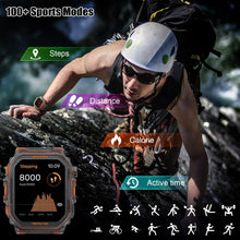 XSCQ Military Smart Watch for Men (Answer/Make Calls), 1.75'' Smart Watch for Android and iPhone, Fitness Watch with 100+ Sports Modes, IP68 Waterproof, GPS/Heart Rate/Sleep/Stress, Watches for Men