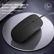 XUMLLGVQ Wired Mouse, USB Computer Mouse, Premium and Portable,3 Buttons Home and Office Mouse for Laptop,Computer,PC,Desktop，for Righty or Lefty Use,Black