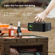 [Netflix-Licensed/Dolby Audio]Outdoor-Projector 4K with Wifi 6 and Bluetooth,ONOAYO 1000ANSI Native 1080P Portable Projector,Built-in Netflix/YouTube/PrimeVideo,Electric Focus Keystone Smart Projector