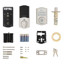 Kwikset Home Connect 620 Smart Lock Deadbolt with Z-Wave Technology, Works with Ring Alarm, Samsung Smartthings and More, Z-Wave Hub Required, Traditional Design in Satin Nickel