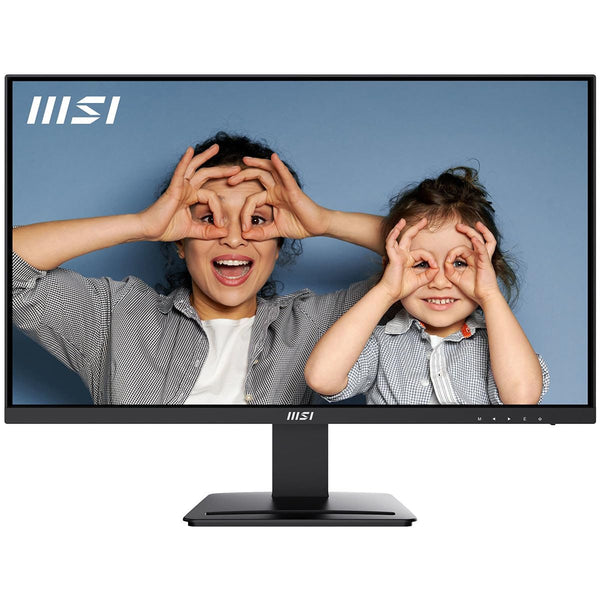 MSI PRO MP273U, IPS 3840 x 2160 (UHD) Computer Monitor, 4K, 60 Hz, Adaptive-Synch, HDMI, DisplayPort, 4ms (GTG), Black