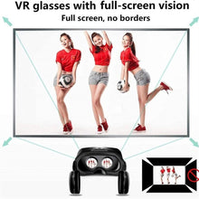 VR Headset,Virtual Reality Headset 3D VR Goggles Glasses for 3D Movies Compatible for 5.0-7.0 inches iOS Android Smartphones/5798