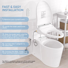 LEIVI B01 Smart Bidet Toilet Seat with Portable Travel Bidet