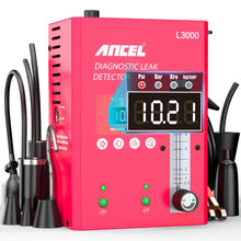 ANCEL (Upgrade Digital S3000 PRO Version L3000 Automotive Smoke Machine with Built-in Air Pump and Digital Pressure Gauge. Upgraded EVAP Smoke Machine Leak Tester for Leaks Test in Vacuum,Fuel, etc.