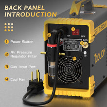 TOOLIOM 50A Non High Frequency Plasma Cutter Non-Touch Pilot ARC 110/220V Dual Voltage Cutting Machine 1/2