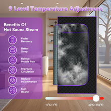 Fingertip Ballet Portable Sauna for Home, in Home Sauna, Portable Steam Sauna, Personal Sauna Tent Sauna Box with 3L Steamer, Remote Control, 9 Heating Levels for Spa, Gym, Pilates, Fitness