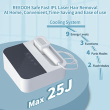 REEOOH Laser Hair Removal for Women & Men, At Home IPL Cooling Hair Removal Device, 3 in 1 Painless Facial Armpits Arms Legs Bikini Line Hair Removal, Ideal Gift for Girl Women Men