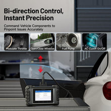 TOPDON ArtiDiag EU Bi-Directional Scanner, Full-System Diagnostic Tool for Mercedes-Benz, BMW, V.A.G Group, ECU Online Coding, All Service Functions, Active Test, V.A.G Guidance, Lifetime Free Update