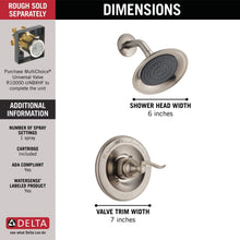 DELTA BT14296-SS Windemere Function Trim Kit with Single-Spray Head Shower Only, Without Rough, Stainless