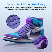 Anycubic Kobra 3 3D Printer Only, Max 600mm/s Print Speed Full-auto Calibration Details Better, Multi-Color 3D Printing Need with Additional Anycubic ACE Pro, Explore Endless Fun 9.8