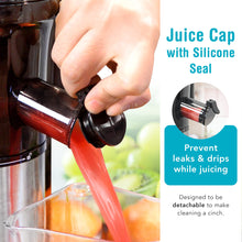 Shine Kitchen Co SJV-107-A Cold Press Slow Masticating Juicer, Stainless Steel