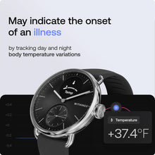 Withings ScanWatch 2 - Hybrid Smart Watch, Heart Rate Monitoring, Fitness Tracker, Cycle Tracker, Sleep Monitoring, GPS Tracker, 30-Day Battery Life, Android & Apple Compatible, HSA/FSA