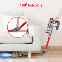 Cordless Vacuum Cleaner A9 Pro, 45Kpa 500W Stick Vacuum Cleaner Powerful with LED Touch Screen, Up to 60 Mins Runtime, Lightweight Foldable Handheld Vacuum for Carpet, Hard Floor, Pet Hair