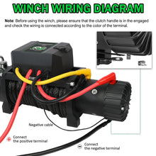 STEGODON Winch 13000 lb Winch 12V Electric Winch Synthetic Rope Winch Rough Country Winch with Hawse Fairlead,Wired Handle and Corded Control for Jeep Truck SUV