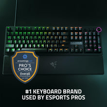 Razer Huntsman V3 Pro Esports Gaming Keyboard: Analog Optical Switches - Razer Snap Tap - Rapid Trigger - Adjustable Actuation - Media Keys & Dial - Doubleshot PBT Keycaps - Wrist Rest - Black