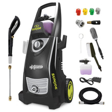 Sun Joe Electric Pressure Power Washer, 2200 PSI (PWMA Certified), 1.1 GPM, Dual Soap Tanks, SPX3000 (35-FT GFCI Water-Safe, Power Cord)