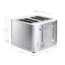 ZWILLING Enfinigy 4 Slice Toaster with Extra Wide 1.5