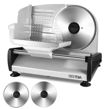 Meat Slicer 200W Electric Deli Food Slicer with 2 Removable 7.5