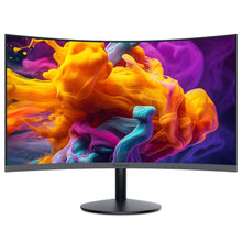 KOORUI 27 Inch Curved Monitor FHD 1080P 75Hz Gaming Monitors Computer Monitor with HDMI VGA,Tilt Adjustable,1500R, Eye Care, Black, 27N5CA