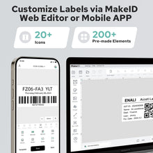 Makeid D50 Industrial Label Printer, Desktop Label Maker 2