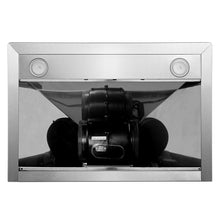 COSMO COS-63175 30 in. Vista Collection 380 CFM Ducted Wall Mount Range Hood, Button Controls, LED Lights, Stainless Steel