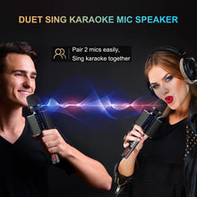 BONAOK Karaoke Microphone, Portable Wireless Bluetooth Karaoke Mic for Adults&Kids Car Home Outdoor Party, Karaoke Machine for PC/All Smartphone G50 Black 2025