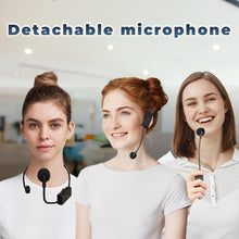 SANMIC Bluetooth 5.3 Voice Amplifier with Wireless Microphone Headset,Personal Wireless amplifier Mic for Teachers,40W Loudly Portable Megaphone Pa System for Classrooms,Speeches,Outdoors Indoors-S98