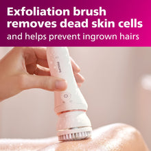 Philips Beauty Epilator Series 8000 5 in 1 Shaver for Women, Trimmer, Pedicure & Body Exfoliator + 9 Accessories, BRE740/14