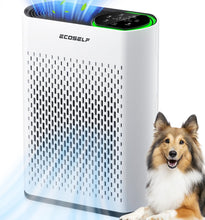 Powerful Air Purifiers for Home Large Room Up to 1400 Ft² with Air Quality Monitor 20dB Sleep Mode, Air Purifier for Bedroom Office Living Room for Pets, Dust Smoke PoIIen Dander Smell HAP602