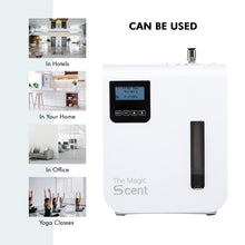 The Magic Scent Diffuser - Scent Air Machine for Home & Commercial Use - Covers Up to 1000 sq. ft. - 300ml - Smart Cold Air Technology HVAC Diffuser or Standalone Large Room Waterless Diffusers