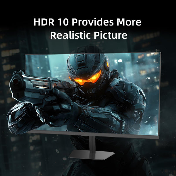 KTC 24 Inch 180Hz Gaming Monitor, 2K QHD Fast IPS PC Gaming Monitor, 1440p 1ms Computer Monitor 144Hz, G-Sync and FreeSync Compatibility, HDR Support, HDMI Displayport, VESA, Q24T09