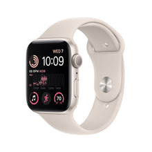 Apple Watch SE (2nd Gen) [GPS 44mm] Smart Watch w/Starlight Aluminum Case & Starlight Sport Band - M/L. Fitness & Sleep Tracker, Crash Detection, Heart Rate Monitor, Retina Display, Water Resistant