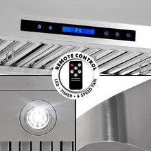 COSMO COS-QS75 30 in. Haven Collection 500 CFM Ducted Under Cabinet Range Hood, Touch Controls, LED Lights, Stainless Steel