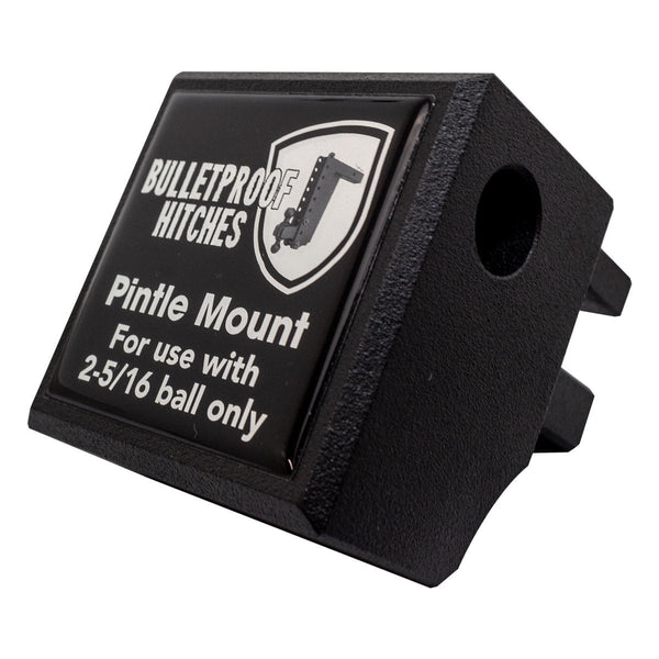 Bulletproof Hitches - Trailer Hitch Pintle Attachment Rated to 36,000 Ibs - Converts Dual Ball Into Pintle Hitch - Bulletproof Hitch Accessories