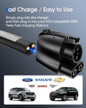 Tesla to CCS Adapter (Max 500A 1000V) Fast Charging Supercharge Up to 150 Miles in Just 15 Min, NACS to CCS Adapter for Ford, GM, Volvo etc. EVs, Compatible Tesla Charger & Tesla Supercharger Stations