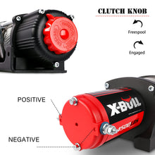 X-BULL Winch 4500LBS Steel Cable Electric Winch with Roller Fairlead, Wired Handle and Wireless Remote,Easy to Install