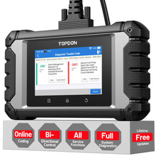 TOPDON ArtiDiag EU Bi-Directional Scanner, Full-System Diagnostic Tool for Mercedes-Benz, BMW, V.A.G Group, ECU Online Coding, All Service Functions, Active Test, V.A.G Guidance, Lifetime Free Update