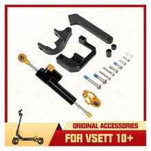 VSETT Directional Steering Damper Kit Compatible With VSETT 10+ 10Plus Electric Scooter High Speed Stabilizer To Eliminate Riding Wobbles(1 SET OLD)