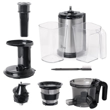 Shine Kitchen Co SJV-107-A Cold Press Slow Masticating Juicer, Stainless Steel