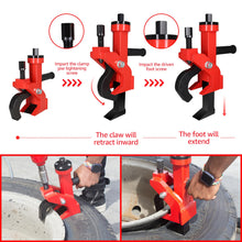 BESTOOL Pneumatic Bead Breaker, Effortless Tire Changing for Cars, Trucks & More (Red)