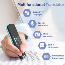 NEWYES Scan Reader Pen 4 [Collins Dictionary Built-in],Pen Scanner Text to Speech Device,16 GB Translation Pen Reading Pen Photo Translation Dictionary Pen for Students