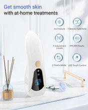 Finequin Laser Hair Removal for Women and Men, Air 15 Ice-cooling IPL Device Hair Removal for Nearly Painless & Long-Lasting Results From Home, 3 Modes & Auto Flashing for Fast Full Body Hair Removal